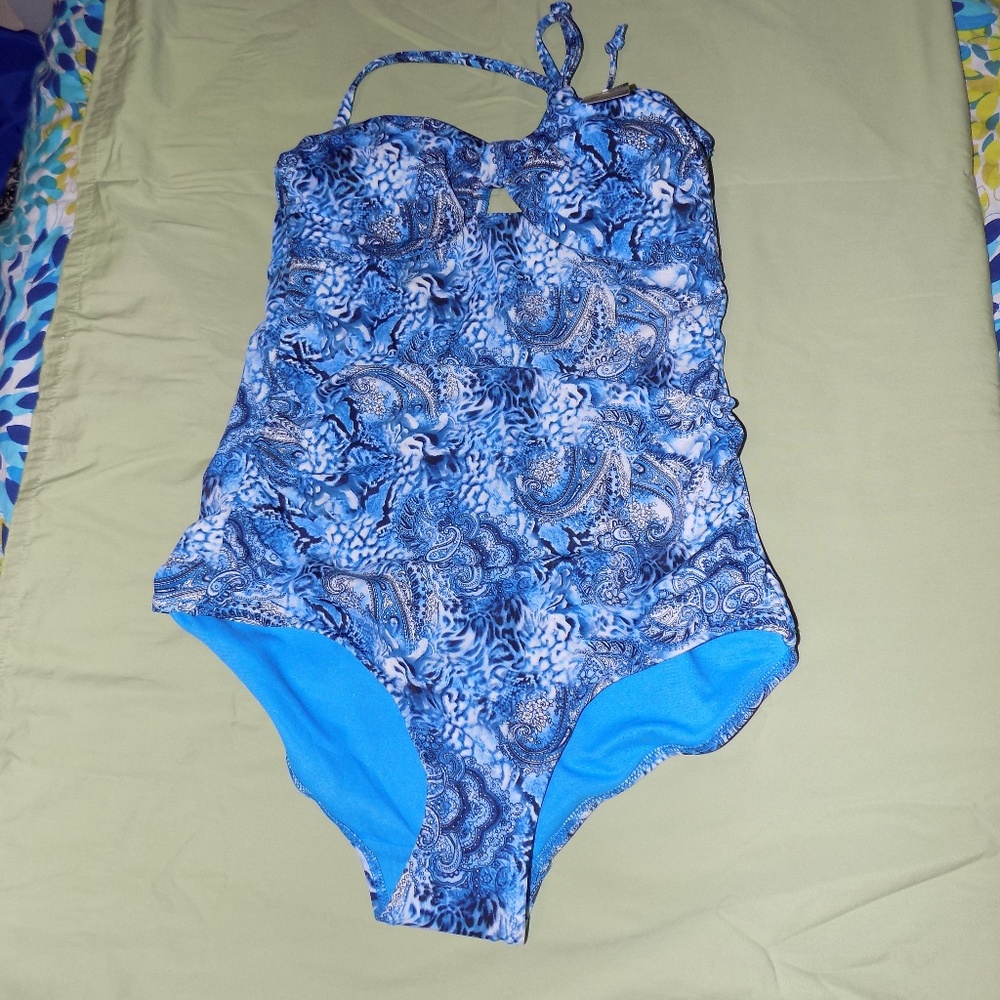 NWT Mariemeili Bandeau Swimsuit Size S